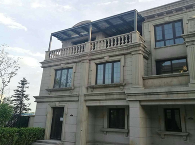 別墅搭建鋼結構陽臺